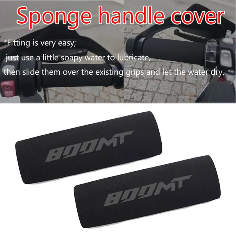 

For CFMOTO 800MT 450MT 650MT 700MT 800 MT 450 MT 650 MT 700 MT Motorcycle Grip Cover Shockproof Sponge Grip Non-slip Handlebar