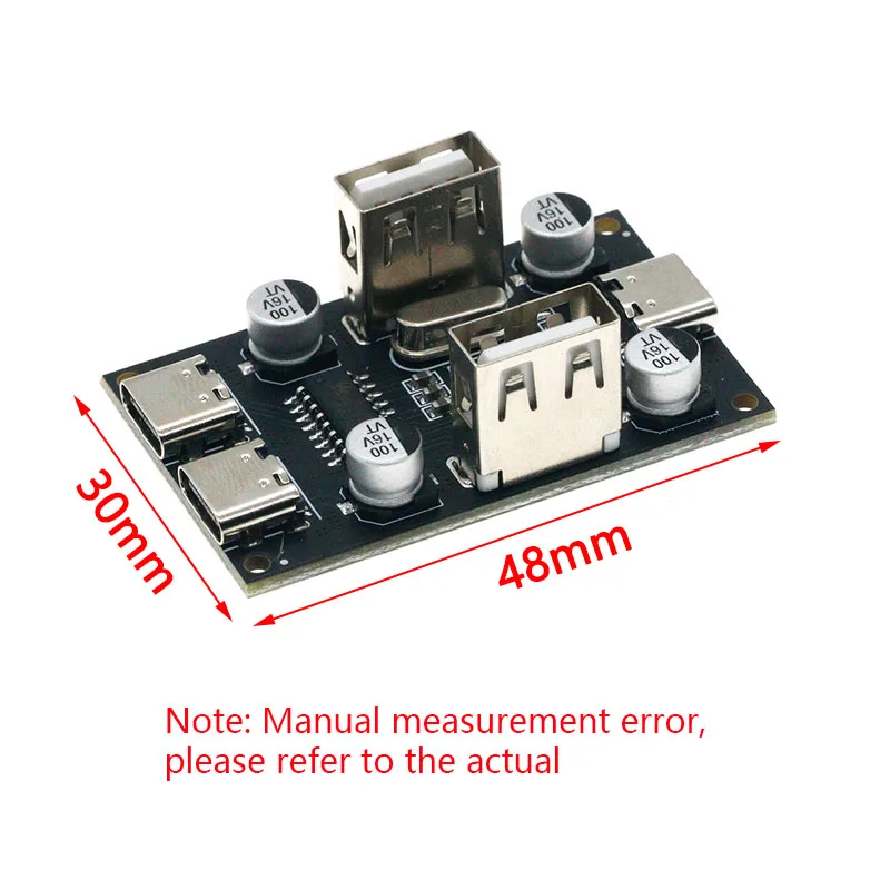 GREAT IT 5usb 3type-c USBHUB USB2.0 Hub USB Expansion Module USB2.0 HUB 4-Port Controller