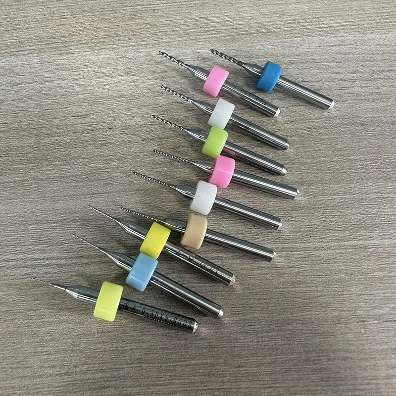 Сверла для токарного станка, набор из карбида вольфрама для ремонта часов, диаметр 3 мм, 10 размеров