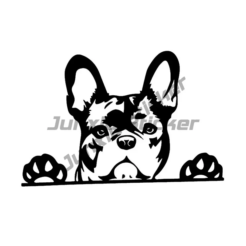 

French Car and Bulldog Car Stickers Cross Country Diesel Vehicle Motorcycle Accessories Decoration Car Personality Decal PVC