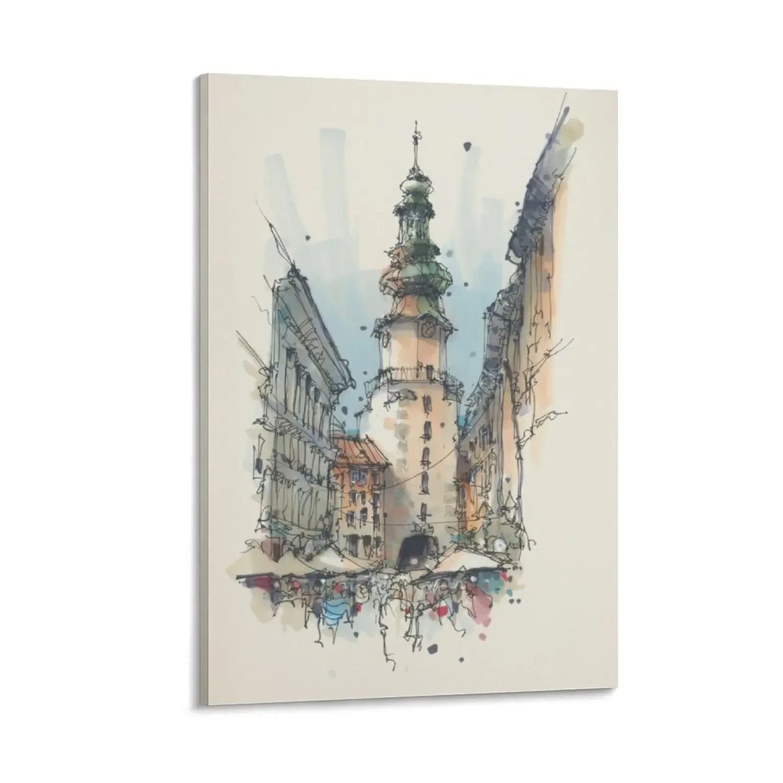 

Michael's Gate Bratislava Canvas Painting home decoration accessories posters anime