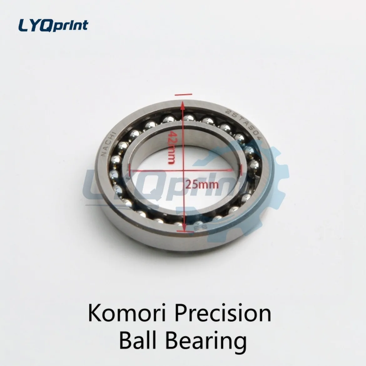 Komori 25TAS04 Precision Ball Bearing for Offset Printing Press Spare Parts