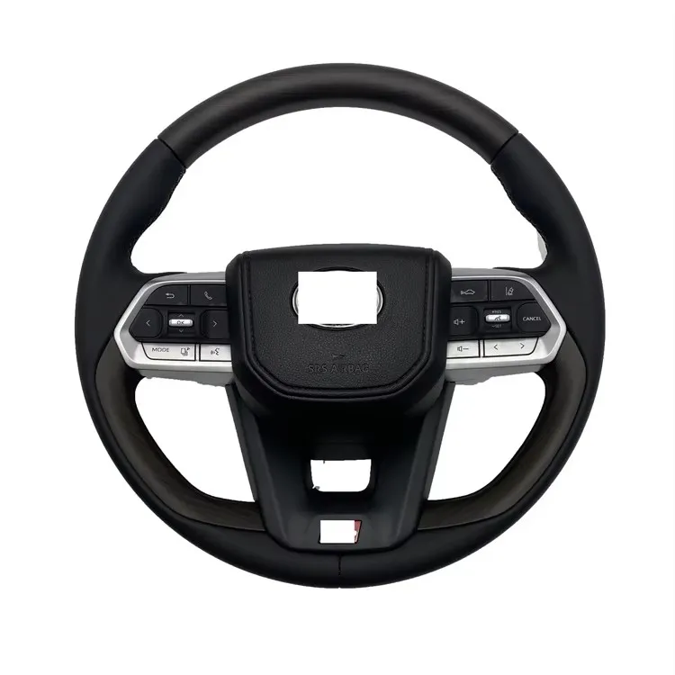 

Real Carbon Fiber Leather Steering Wheel Wooden Car Steering Wheel