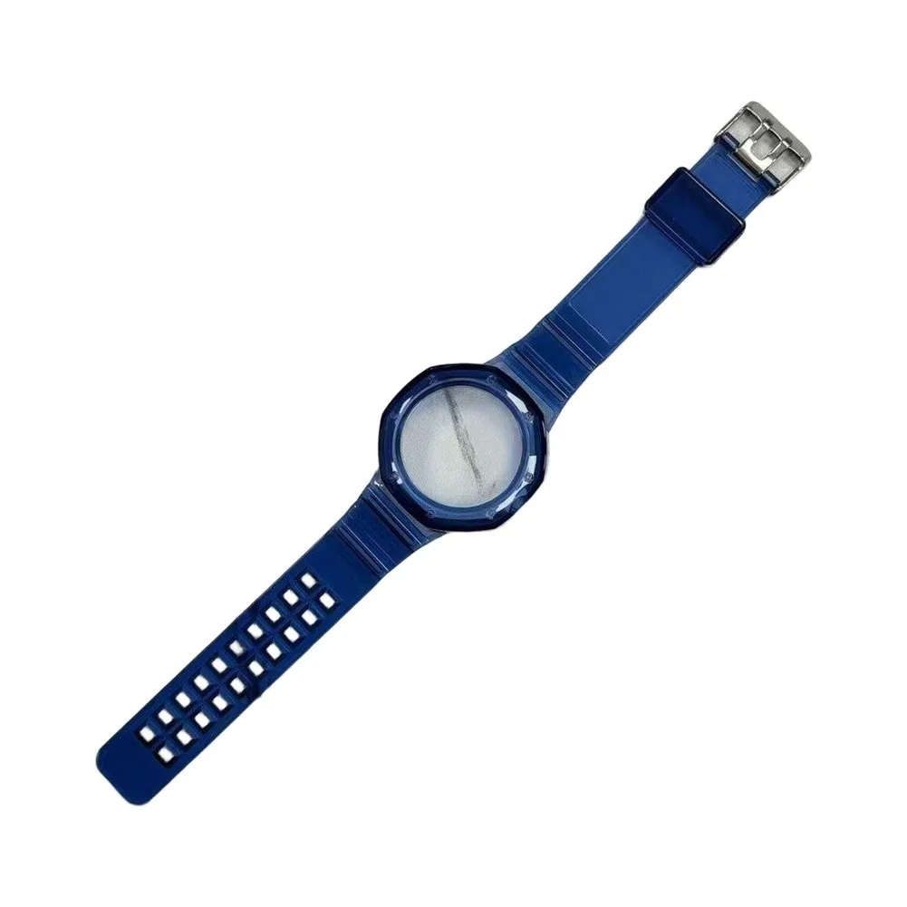Adjustable Wristbands Designed for Swatch X For AP for royal Watches Vibrant Colors Transparent Yellow Blue Dark Blue Pink Red