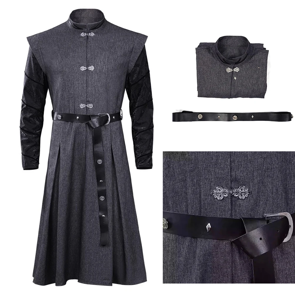

Prince Daemon Targaryen Cosplay Costume Halloween Carnival Daemon Leather Outfits