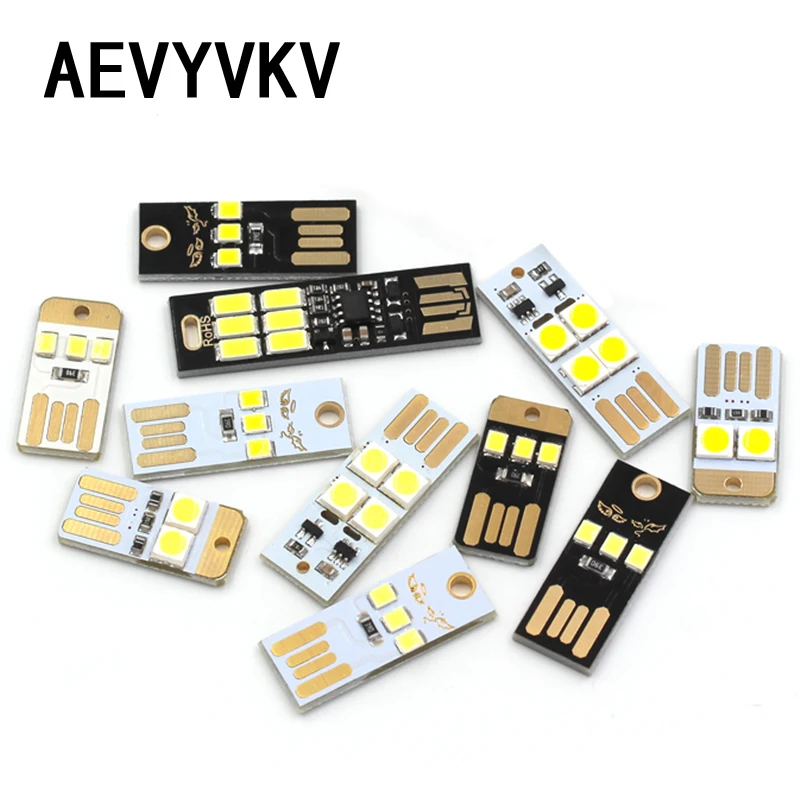 미니 슈퍼 브라이트 USB 전원 LED 키체인 야간 조명, 노트북 PC용 USB LED 전구, 보조베터리 야간 램프, 키보드 조명