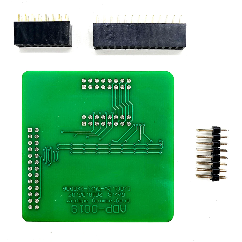 Adapter Kit for XPROG V6.50/6.70 ECU Programmer Multiple PCB Adapters for EEPROM & MCU Chip Read‑Write ICP On‑Board Programming
