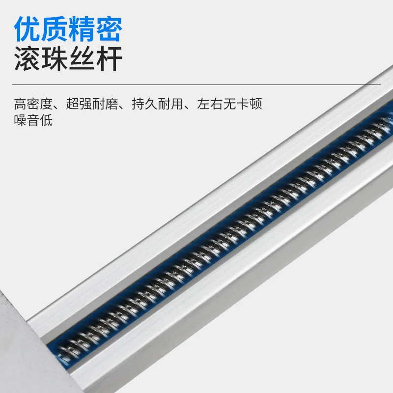 Electric lifting glass door five system display cabinet dresser up and down lifting mirror guide rail five accessories