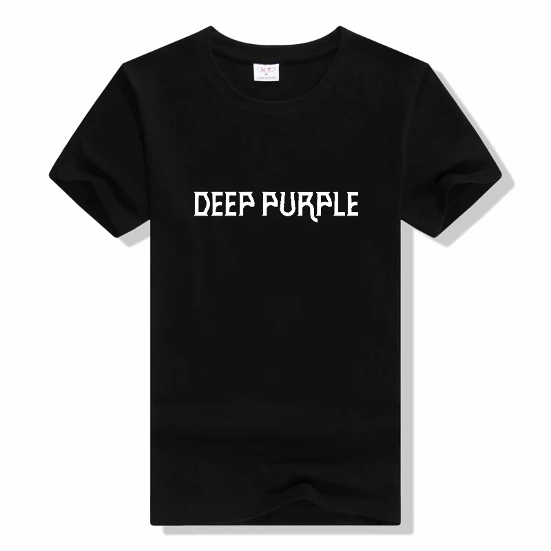 New Deep Purple Tshirt Album Machine Head Smoke Song On The Water Tshirt English Rock Band t-shirt 100% Cotton Basic Camiseta