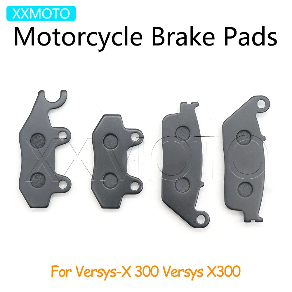 For Kawasaki Versys-X 300 Versys X300 VersysX 300 Motorcycle X300 Front Rear Brake Pads 300 Accessories