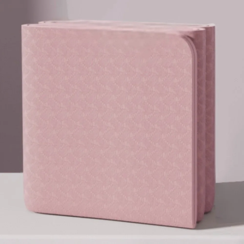 متعددة الوظائف طوي اليوغا حصيرة عدم الانزلاق لا طعم له طوي بيلاتيس حصيرة تخزين مريحة TPE اللياقة البدنية وسادة #1