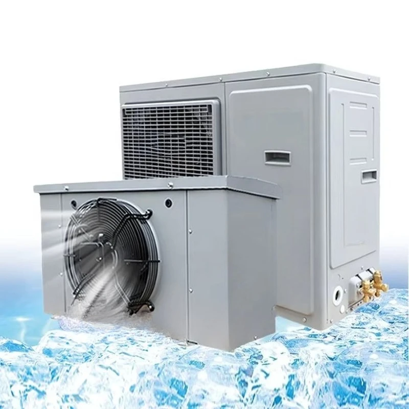 Air Cooled Condensing Unit Industrial Refrigeration Equipment for Blast Freezer Cold Room Meat Fish Storage