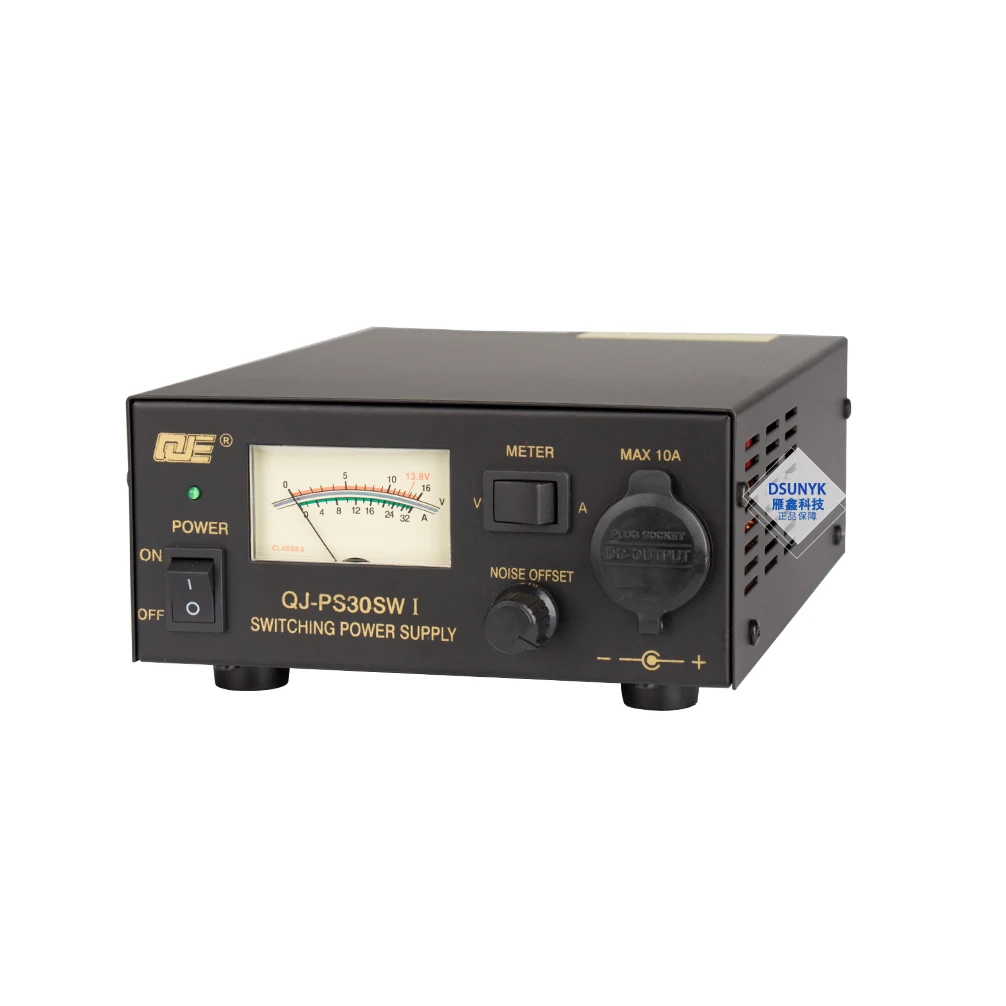QJ-PS30SWI แหล่งจ่ายไฟ DC 13.8V เอาต์พุตคงที่ดีซีสวิทชิ่งเพาเวอร์ซัพพลายสื่อสาร13.8V 30A สถานีคลื่นสั้น