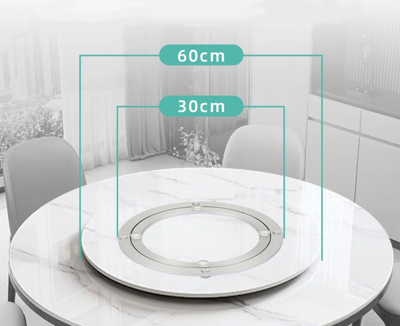 RE Series Cross Roller Alloy Steel Slewing Bearing 8inch 12inch 16 Inch Lazy Susan for Table