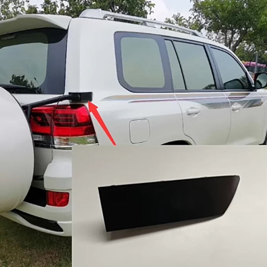 

1Pc Rear Spare Tire Rack Hinge Decorative Cover Spare Tire Rack Hinge Cover For Toyota Land Cruiser LC200 2007-2021 51937-60060