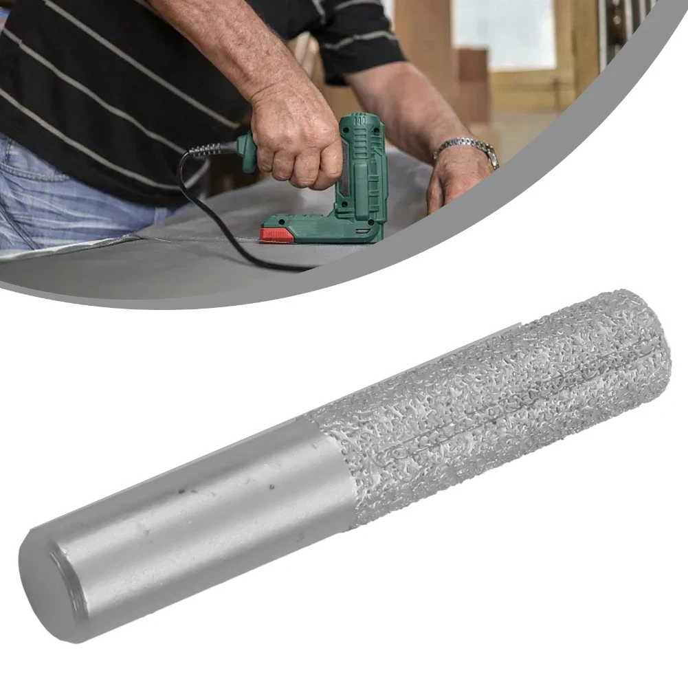 

Паяная наждачная фреза, гравировальный станок с прямым хвостовиком, запасные части для мрамора, гранита, электрические шлифовальные инструменты