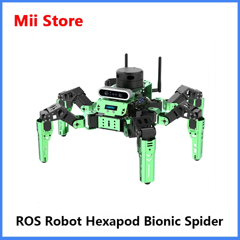 New JetHexa ROS Hexapod Robot Kit Powered by Jetson Nano with Lidar Depth Camera Support SLAM Mapping and Navigation Hiwonder