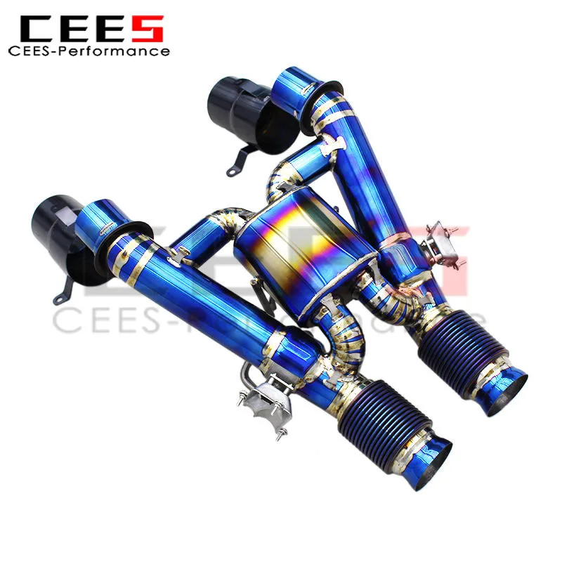 

CEES стандартный клапан выхлопной системы Catback для Mclaren Artura Spider 3.0T 2023-2025 Supersport автомобильные выхлопные трубы глушитель