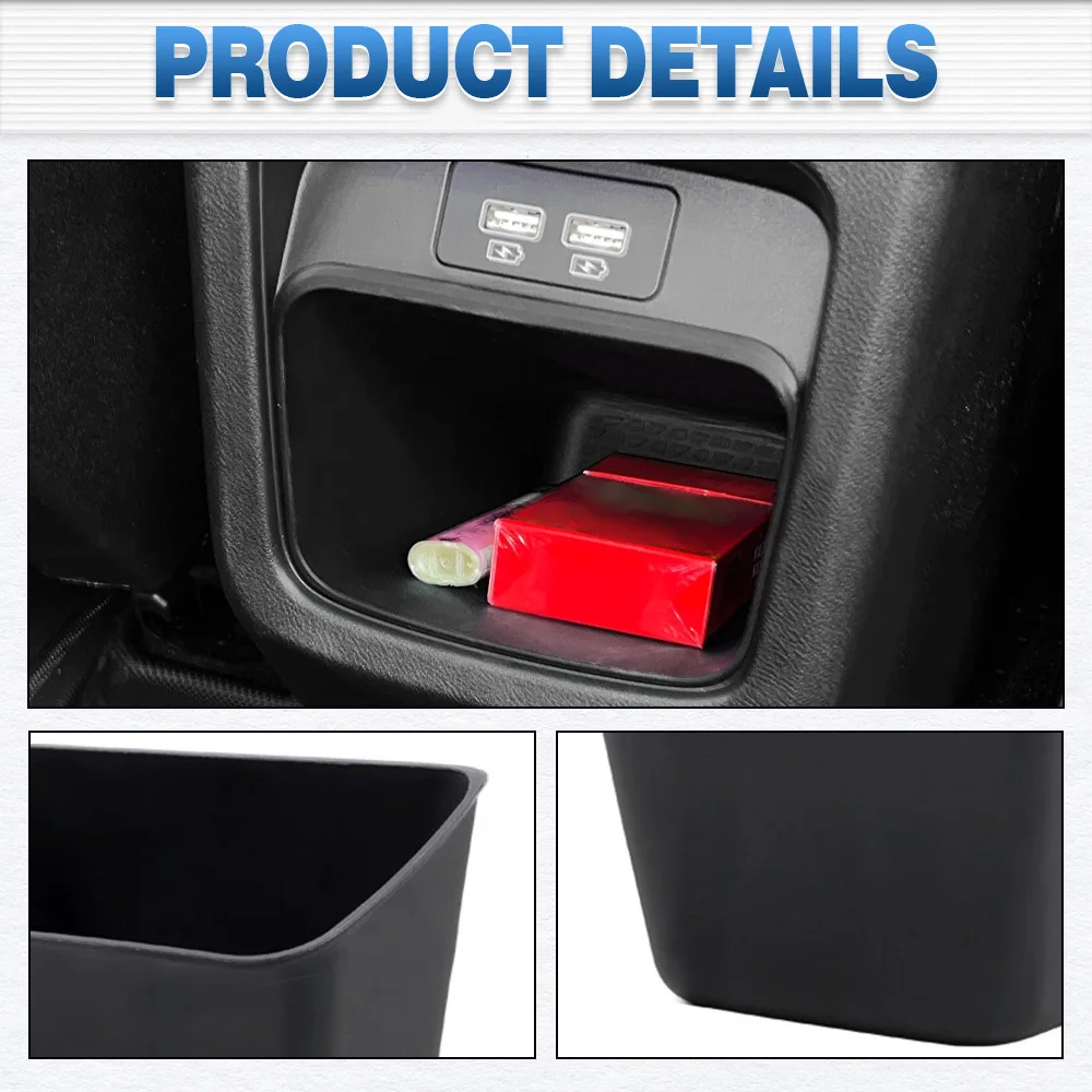 Car Rear Armrest Storage Box Console Armrest Storage Box Car Interior Accessories For BYD Yuan Up Atto 2 S1 Pro 2024 2025 2026 - Image 6