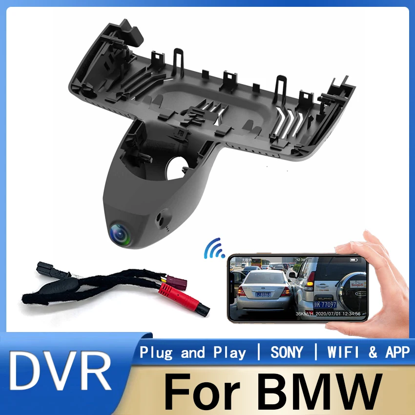 

Plug and Play Car DVR 4K HD 2160P Video Recorder Dash Cam Camera For BMW X3 X5 X6 X7 3 Series X4 M F98 G01 G02 G05 G07 G20 G21