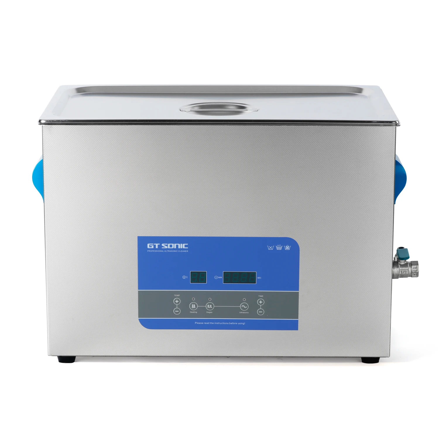 

GT SONIC High Quality Single Large Tank 500W Heated Industrial Ultrasonic Cleaner For Lab Auto Parts Plant Repairing