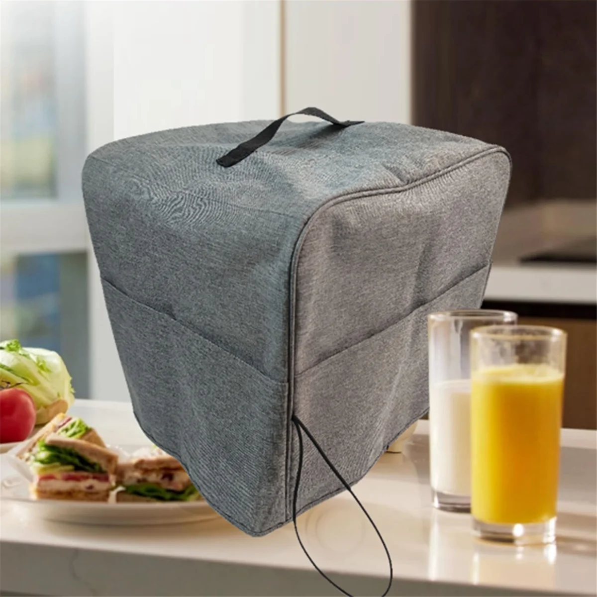 Пылезащитный чехол ABKR для кухонной машины Thermomix TM5/TM6/TM31, ткань Оксфорд, водонепроницаемый пылезащитный чехол, детали миксера