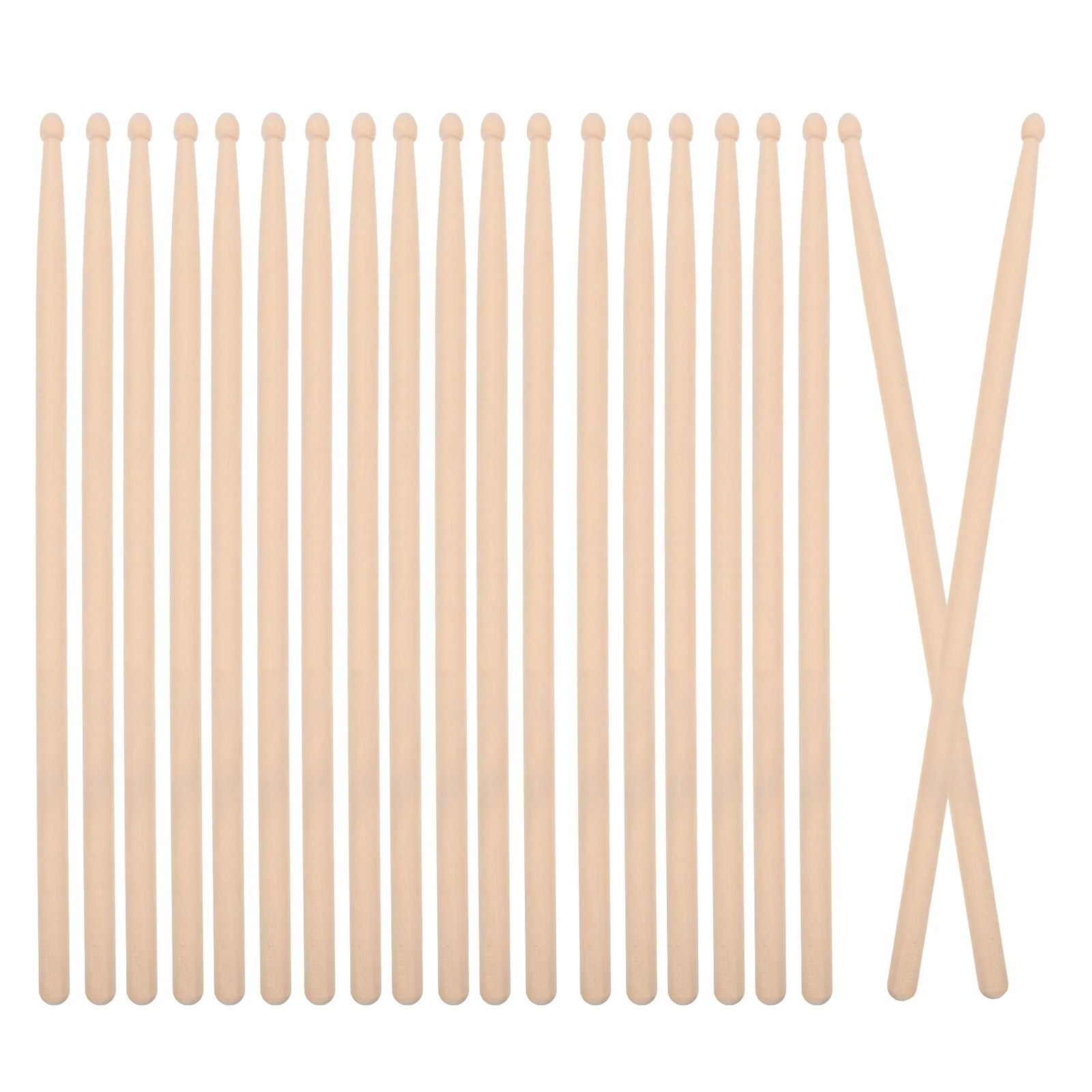 

12 Pairs Maple Wood Drumsticks Light Hand Percussion Instrument Child 7A Stick Wooden Set Accessories Durable Quality