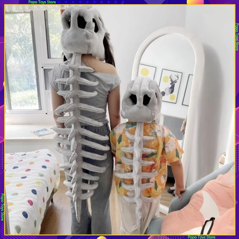 

Шляпа со скелетом динозавра, ролевая вечеринка, забавные практичные и интересные головные уборы с песочной скульптурой для девочек, подарки на Рождество и Хэллоуин