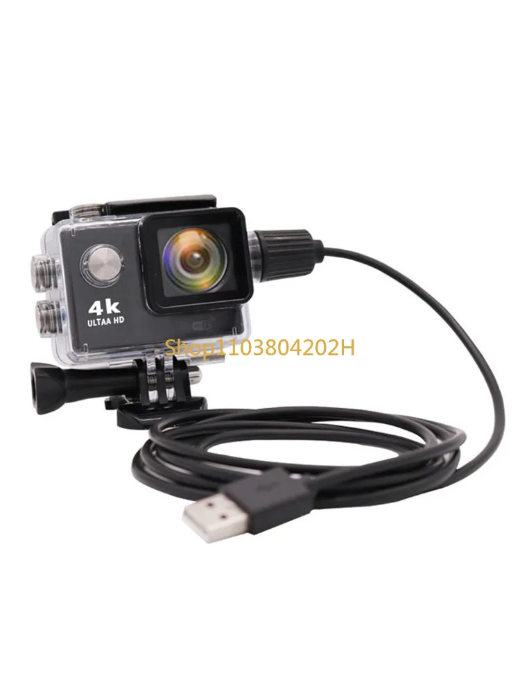 Motorcycle Recorder HD Waterproof Anti-Shake Riding Helmet Sports Camera WiFi Self-Propelled Locomotive 4K Camera