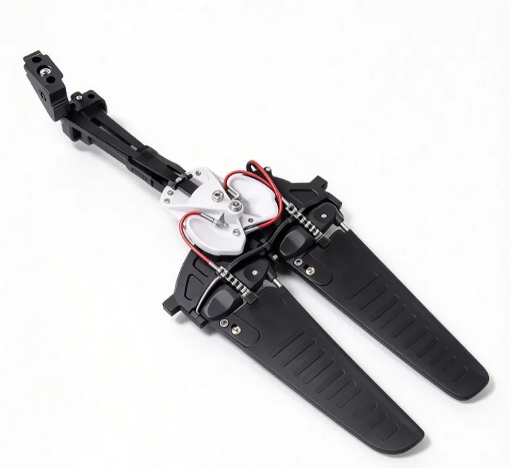 Kayak Foot Pedal System Footrest Fins Propeller Paddle Board Accessories Outdoor Water Sports Equipment Adjustable Bracket Steer