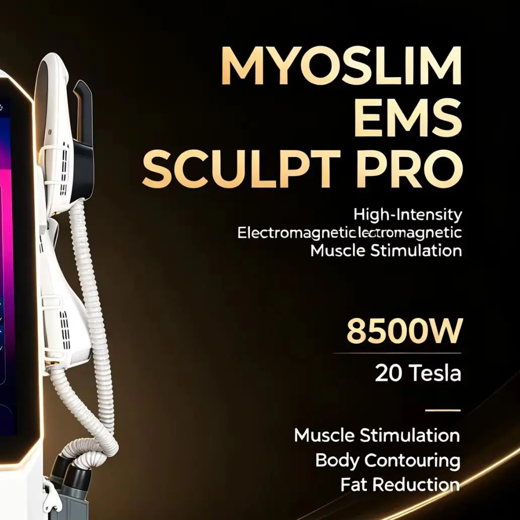 MYOslim HI‑EMT Body Sculpt Machine 8500W 20T Electromagnetic Body Shaping Equipment For Salon Spa Use Weight Loss