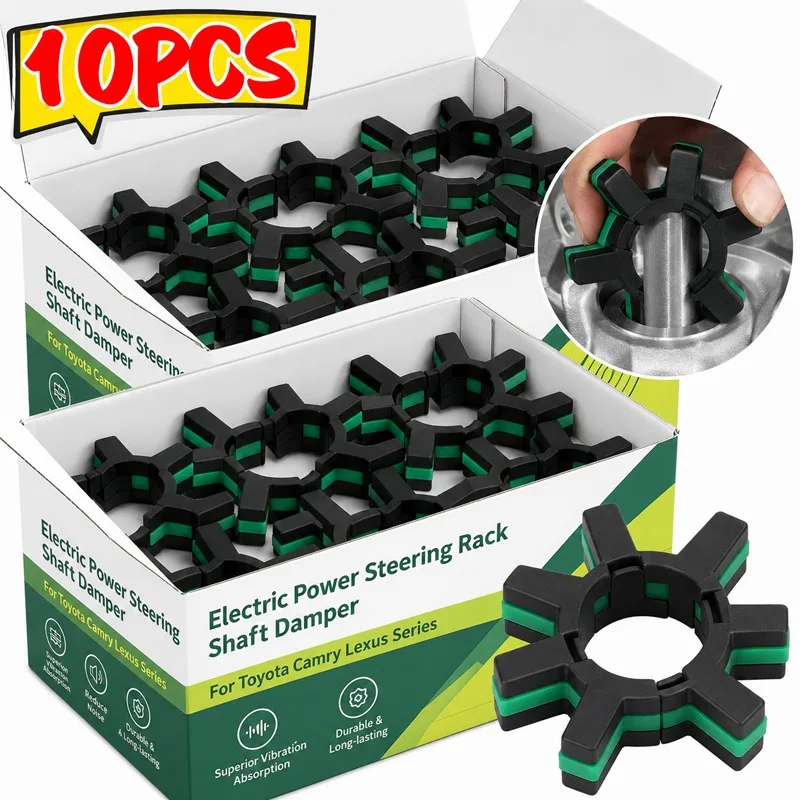 10/1pcs Car Coupling Gear Steering Coupler Gear 45254‑28040 Motor Ring Gear Shaft Kit for Avalaon Camery Steering Coupler Gears