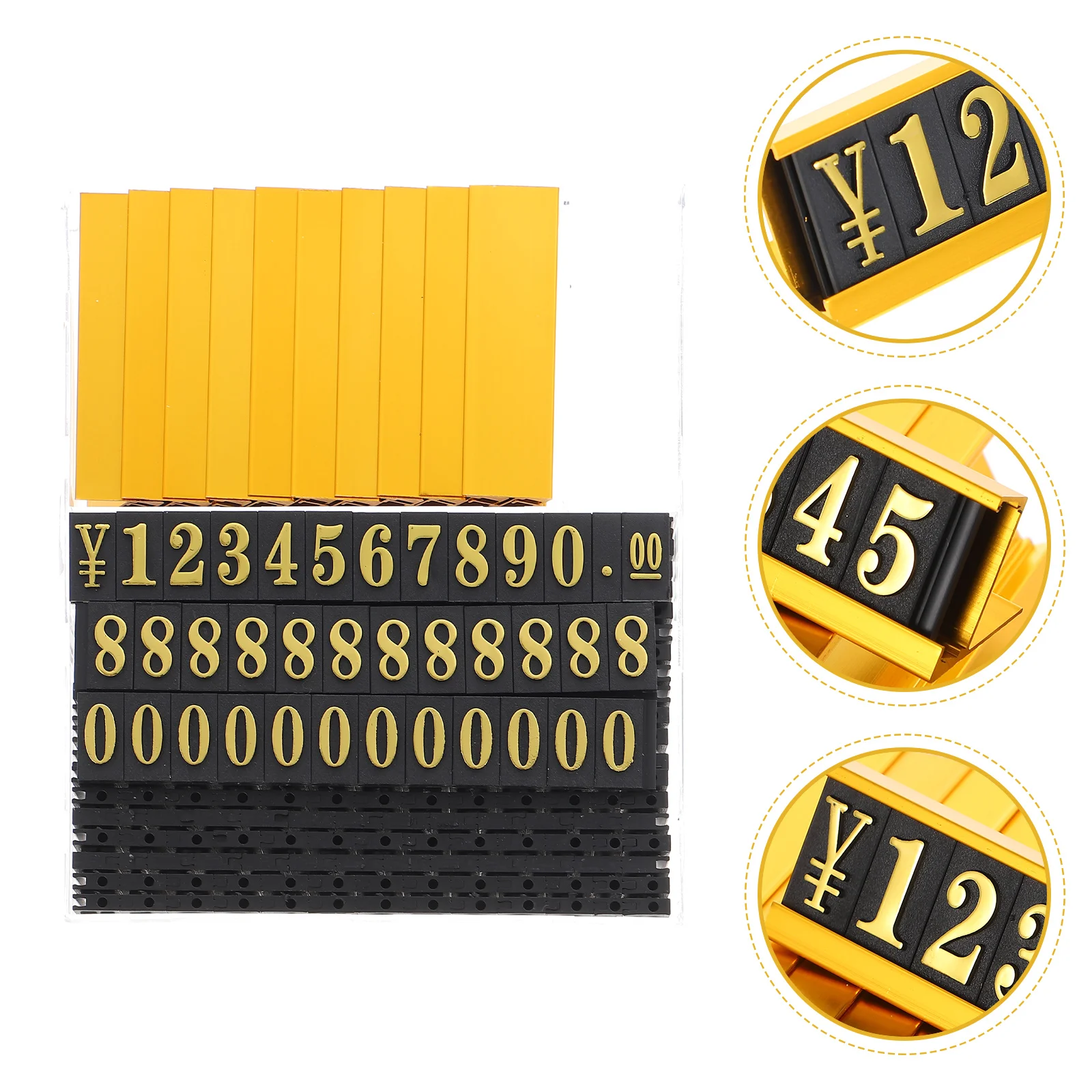 

1 set 1 Set Aluminum Price Display Cube Tag Stand For Jewelry Store Retail Shop Lightweight Metal Price Label Block