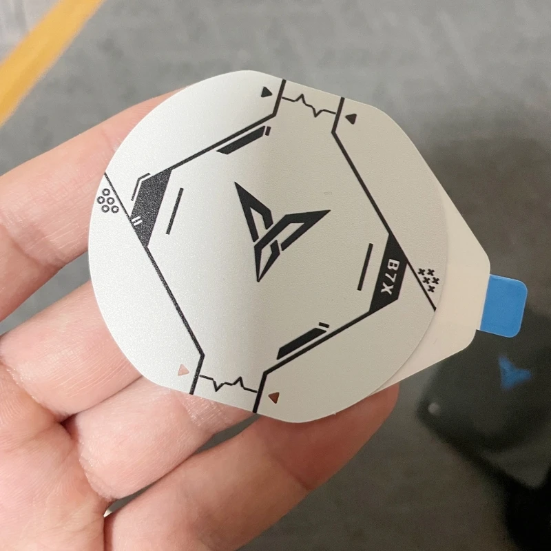 Adesivo magnetico per radiatore del telefono con piastra aspirazione magnetica per ventola raffreddamento R91A B7X