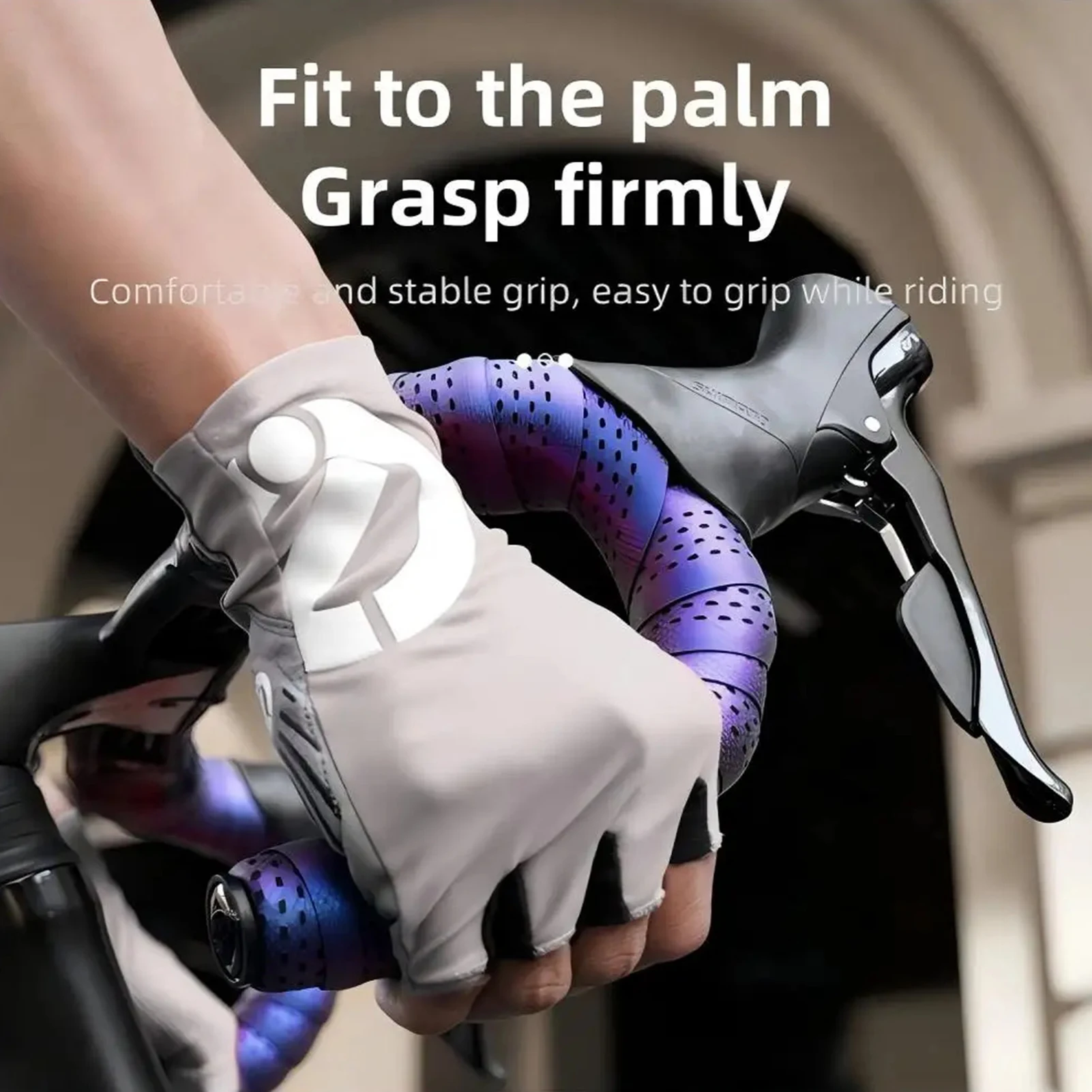 

2.1m Bicycle Handlebar Strap Eva Breathable Anti Slip Handlebar Tape For MTB Road Bike Fashionable Purple Handlebar Strap