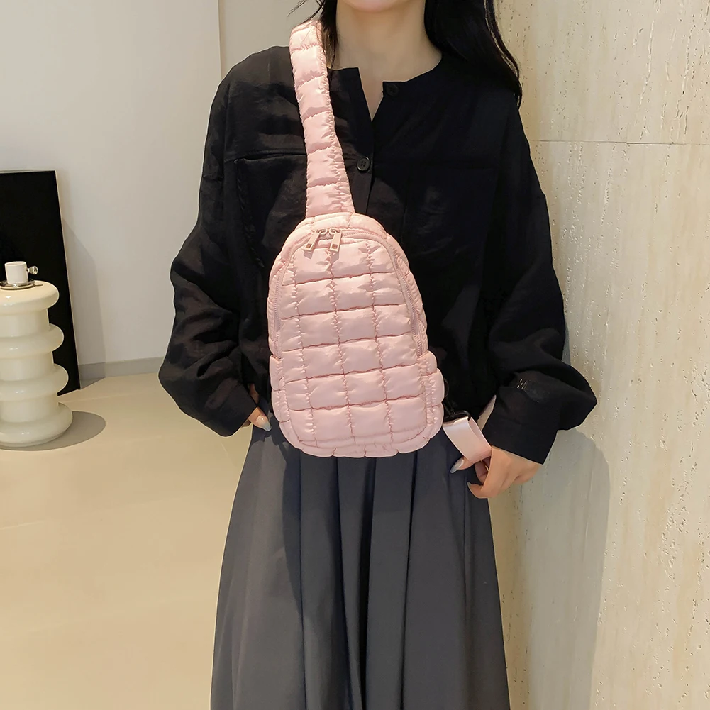 

Новая стеганая нагрудная сумка, женская модная сумка через плечо с облаком, сумка через плечо, сумка через плечо, кошельки для женщин, поясная сумка, сумка-хобо