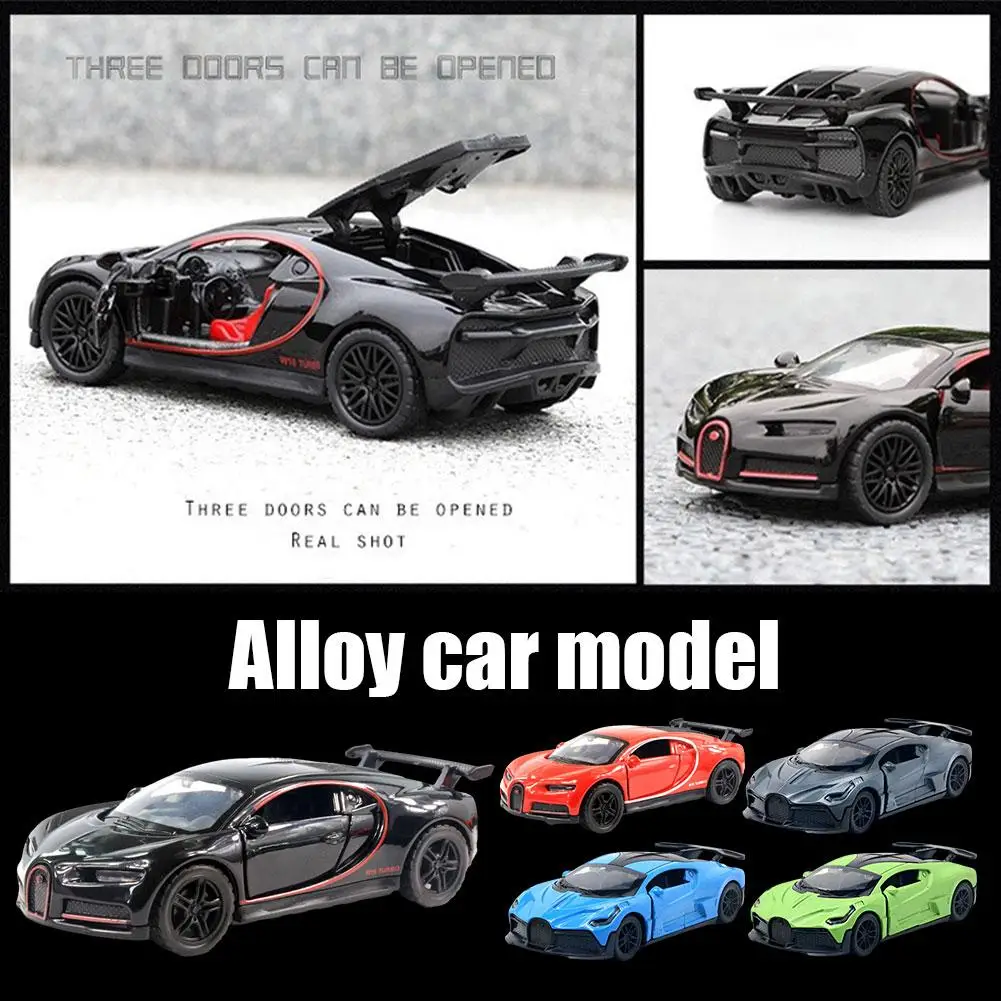 1:36 Creative Die-cast Alloy Sports Car Model Simulation Car Toy Children's Sports Car Motorcycle Car Decorative Ornaments