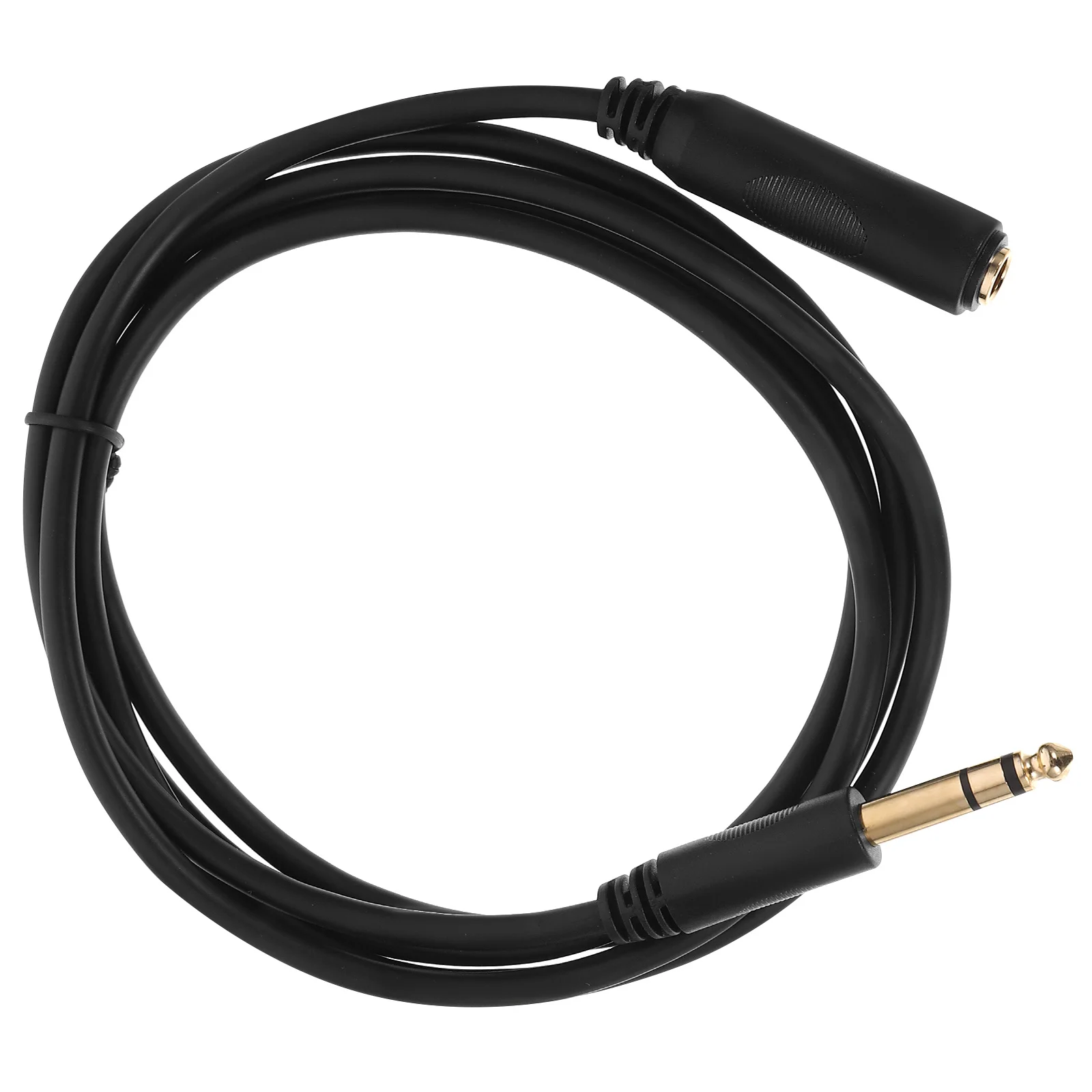 

6.35mm Audio Cable Male to Female Extension Cord Stable Transmission Clear Sound Quality Sturdy PVC Material 14 Extender Cable