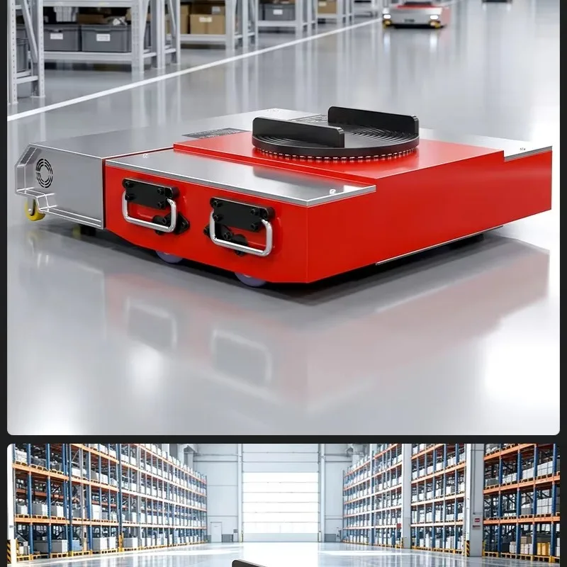 Electric Tank Mover Explosion Proof Transporter 30Ton Load Rubber Wheels Remote Control Industrial Equipment Skates