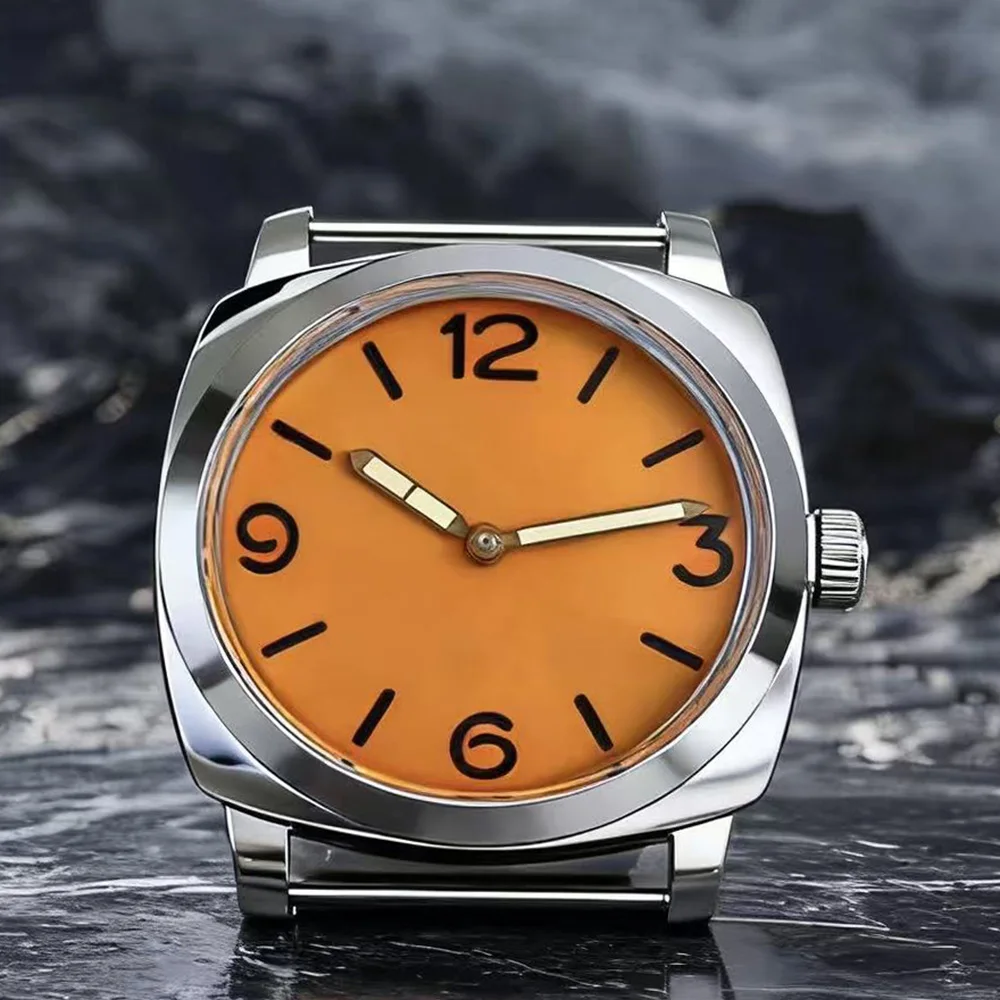 

The all-new men's 47mm classic square mechanical watch ST3600 movement luxury pilot's wristwatch in 2025