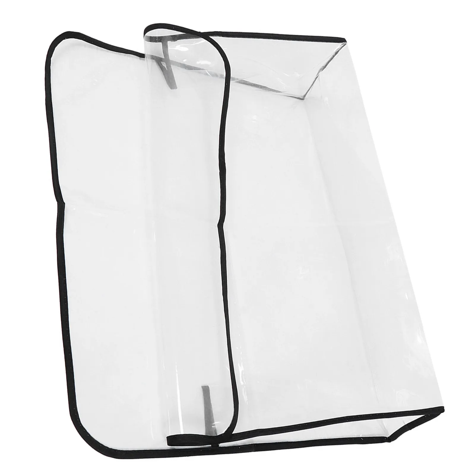 Clear Salon Chair Back Rest Cover Waterproof Protective PVC Chair Back Protector for Barber Beauty Spa Salon Use