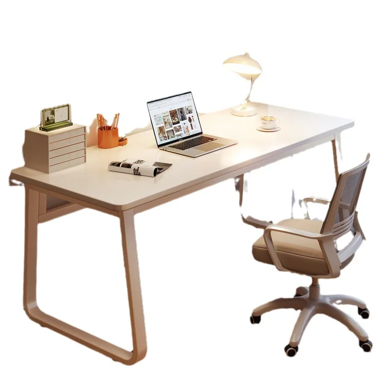 Simple Household Computer Study Desk, Compact Writing Table for Student Bedroom and Small Apartment