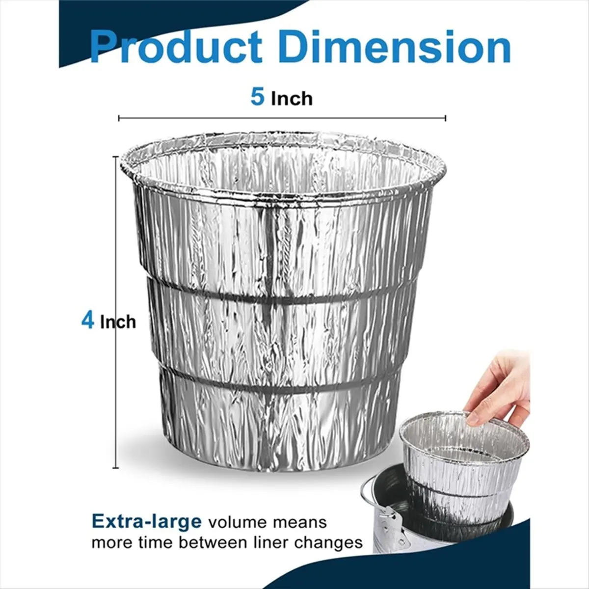 

30 шт. вкладыши для ведра для смазки для курильщика на древесном гриле, замена вкладыша капельного ведра для вставок BAC407