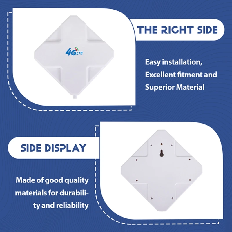 4G LTE SMA Antenna 35Dbi High Gain Antenna Dual SMA Connector Signal Booster For Huawei ZTE Vodafone Hotspot Router