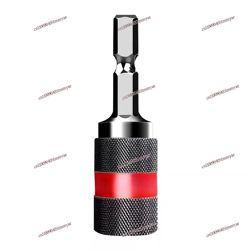 

Batch head adapter lengthened electric batch hand electric drill pistol drill universal head 6.35 automatic connecting rod