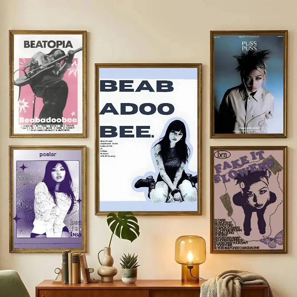 British Singer Beabadoobee Album Poster Art With Prints Home Bedroom Living Room Decoration Gift