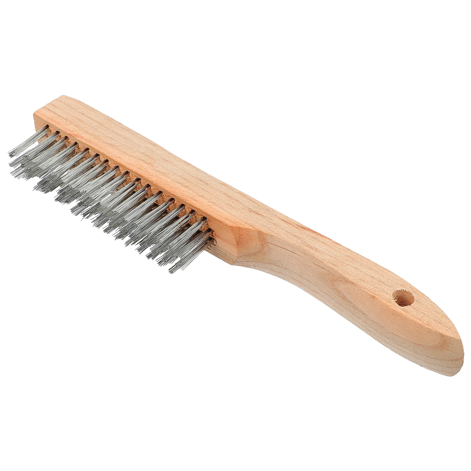

Steel Wooden Handle Rust Removal Tool For Paint Stains Metal Parts Wire Cleaning Tool Rust Removal Brush Wood Handle Steel Wire