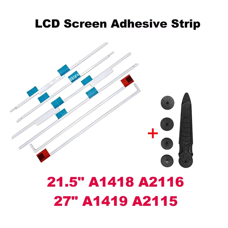 LCD Screen Adhesive Strip Sticker Tape Repair Kit For iMac 21.5