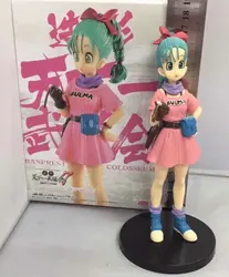 17CM Boxed Dragon Ball Z Figure Anime Bulma PVC Figure Toys Brinquedos Doll Goku Vegeta Action Sexy Anime toys DBZ Gift
