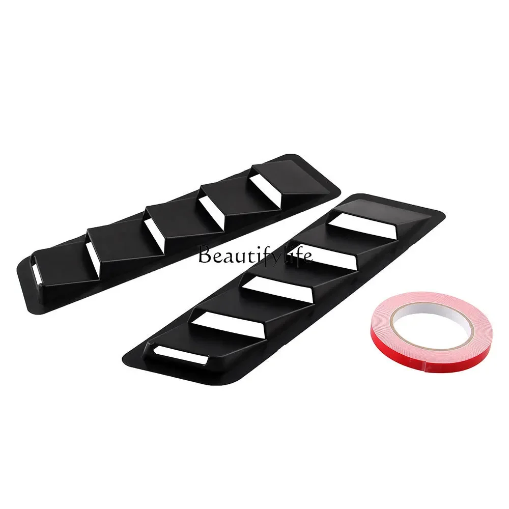 Car Universal Decoration Accessories ABS Heat Dissipation Hood Intake Panel